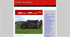 Desktop Screenshot of hamiltonyoungmarines.com